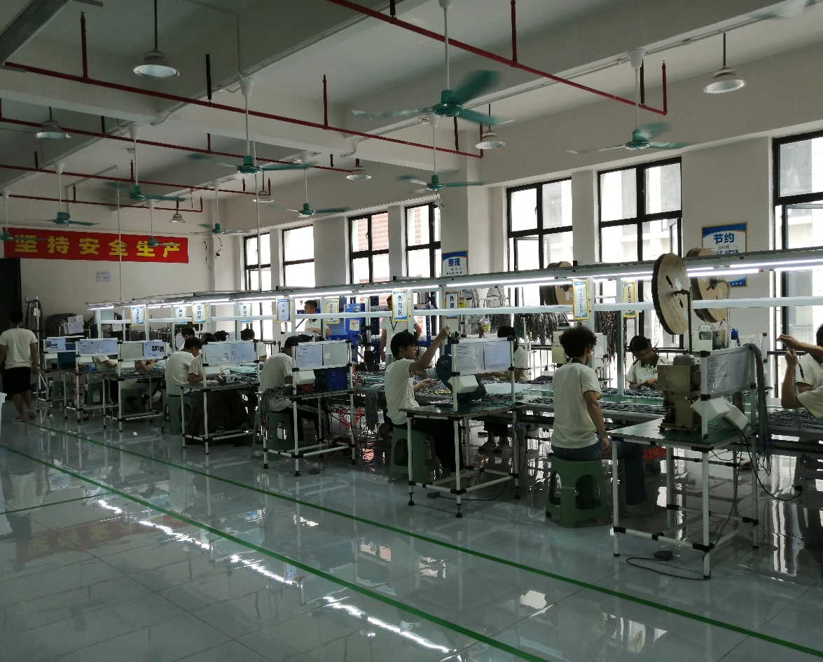 Huizhou Xinkang Medical Equipment Co., Ltd. factory production line