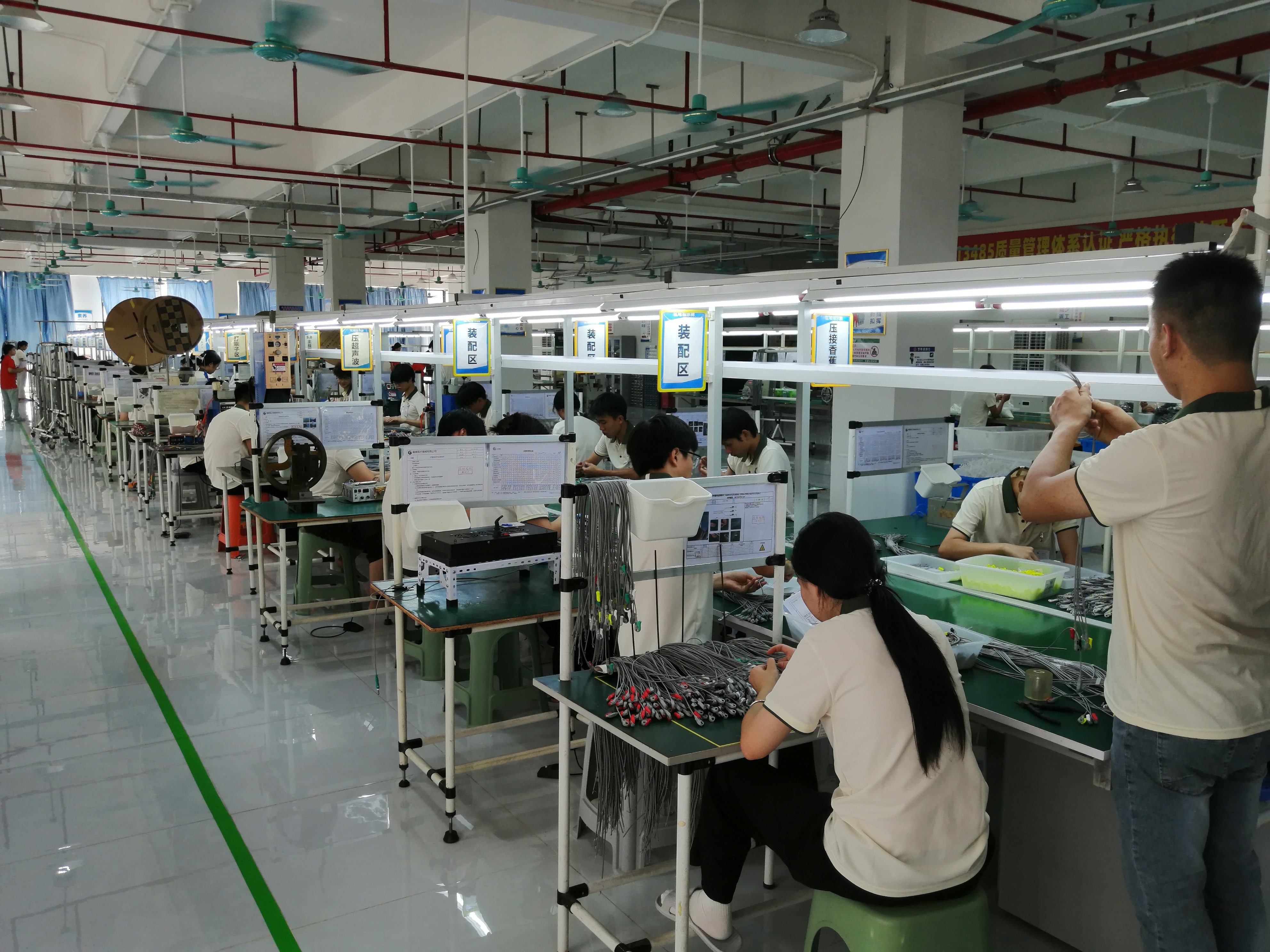 Huizhou Xinkang Medical Equipment Co., Ltd. factory production line