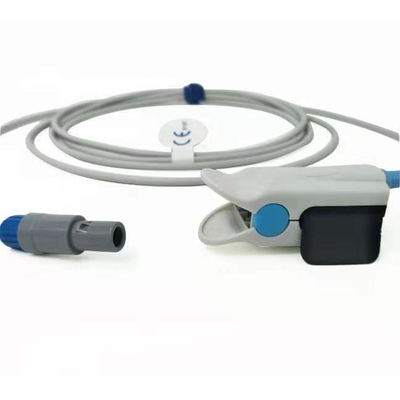 Compatibele Mindray 6Pin 40 graden herbruikbare vinger clip Spo2 Sensor Pak voor Mindray MEC1000/1200/PM6000/7000/8000/9000