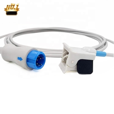 Compatible Mindray T5/T8 7Pin  Reusable Pediatric/Child  Finger Clip Spo2 Sensor