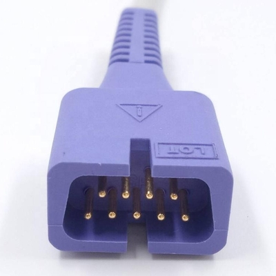 TPU Materiaal Medische Spo2 Sensor Wegwerp 9-pins 3m voor Volwassenen