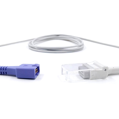 TPU Materiaal Medische Spo2 Sensor Wegwerp 9-pins 3m voor Volwassenen