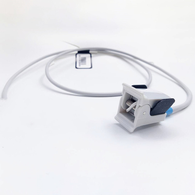Adult Pediatric Finger Clip Medical Spo2 Sensor Half Cable 2.9M