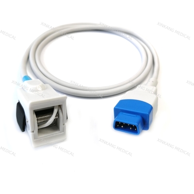 Medical Consumables Reusable Spo2 Sensor Pediactric Clip 10 Pin Compatible GE