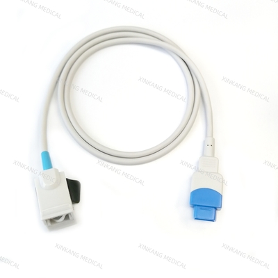 Medical Consumables Reusable Spo2 Sensor Pediactric Clip 10 Pin Compatible GE