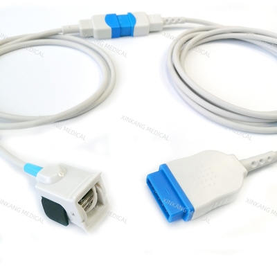Medical Consumables Reusable Spo2 Sensor Pediactric Clip 10 Pin Compatible GE