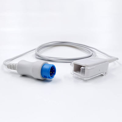 TPU Spo2 Extension Cable DB9 Alcohol Disinfecting Type Compatible Mindray