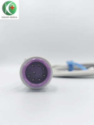 Cable de extensión Spo2 médico Mindray de 8 pines 3m para sensor Spo2