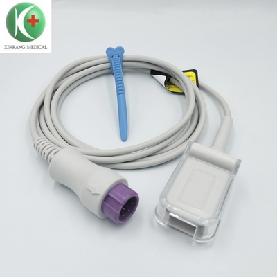 Cable de extensión Spo2 médico Mindray de 8 pines 3m para sensor Spo2