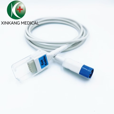 Cable de extensión para sensor Spo2 médico TPU de 8 pines compatible con HP
