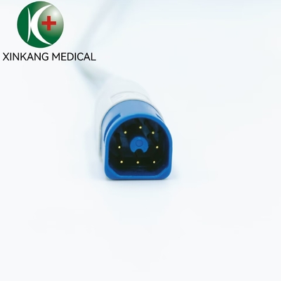 Cable de extensión para sensor Spo2 médico TPU de 8 pines compatible con HP
