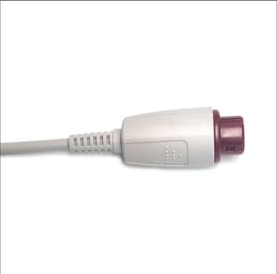 Cable adaptador IBP médico de 12 pines compatible con Mindray 3 metros