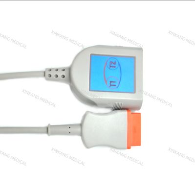 Temperature Adapter Probe For GE Marquette 11 Pin Compatible use with YSI temperature Probe