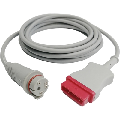 Accesorios médicos Cables IBP 11pin 1m Gris Compatible con GE