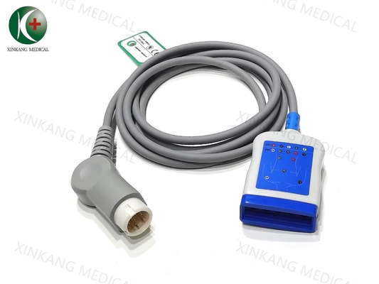 Einweg-EKG-Leadwire mit 4 mm Leadschalter Durchmesser 1 Meter Länge