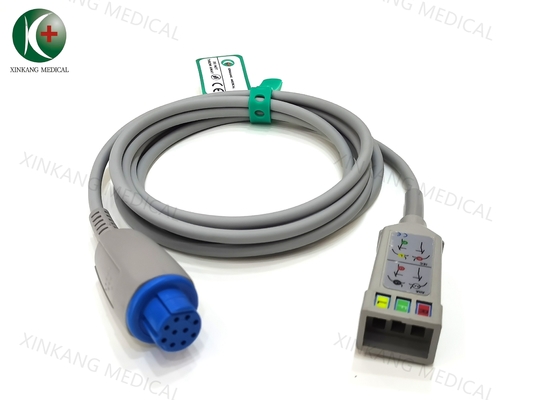 Einweg-EKG-Leadwire mit 4 mm Leadschalter Durchmesser 1 Meter Länge