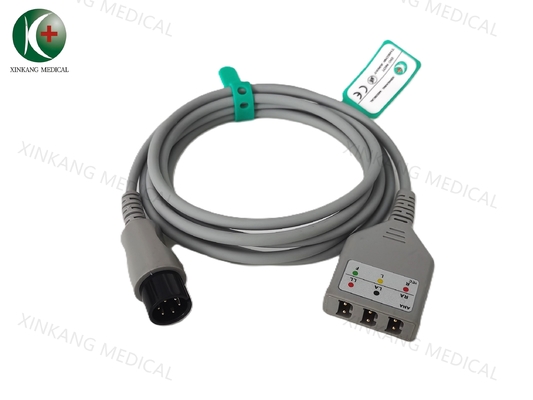 Cable ECG de monitorización integrada de 5 derivaciones, esencial para profesionales médicos