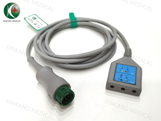 Cable ECG de monitorización integrada de 5 derivaciones, esencial para profesionales médicos