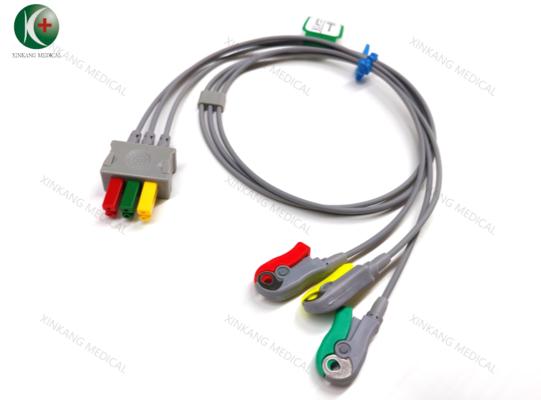 1.5 Meters ECG Monitor Cable for 5 Leads State of the Art Monitoring Technology