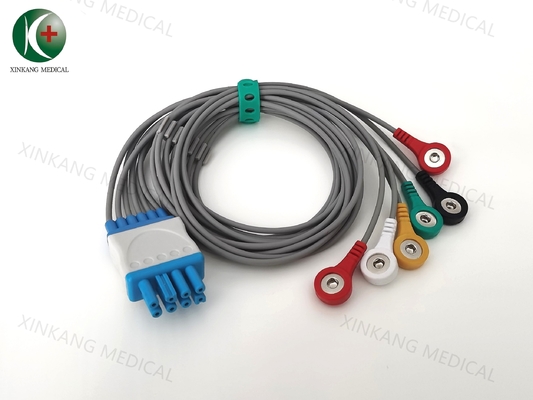 1.5 Meters ECG Monitor Cable for 5 Leads State of the Art Monitoring Technology