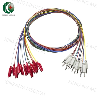 Diameter 10 mm EEG-kabels Internationaal 10-20 System Elektrode plaatsing