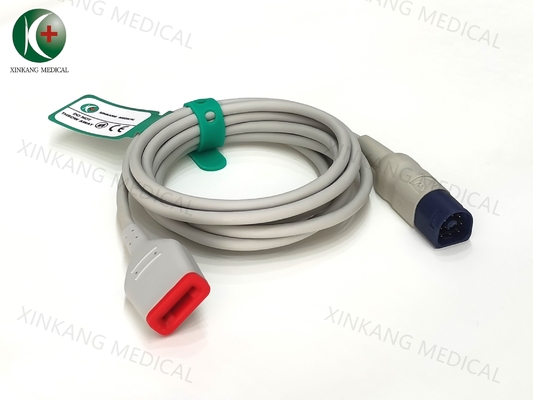 Cable de extensión Spo2 médico de 20 pines compatible con Masema, 1 pieza, gris