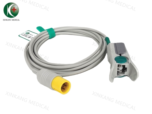Sensor Spo2 reutilizável para dedo adulto compatível com GE Ohmeda Oxy Tip, 3 M, CE, EUA, Materiais e Acessórios Médicos, Álcool, TPU
