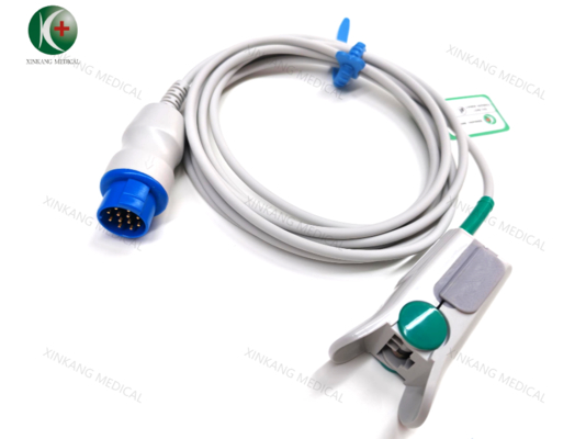 Adult Clip Reusable Spo2 Sensor 7 Pin Compatible Siemens