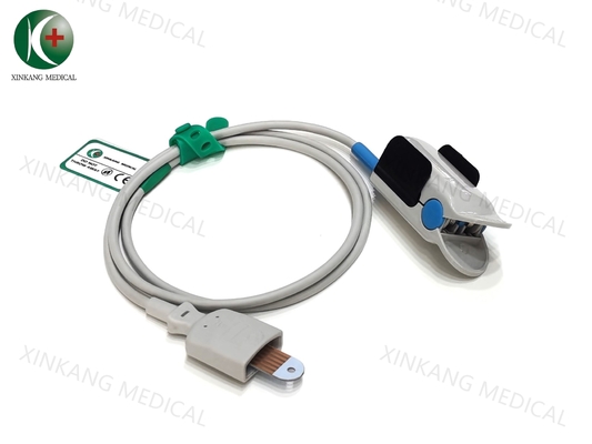 OEM-monitors Medische Spo2 sensor Volwassen vinger Type Soft 9 Pin