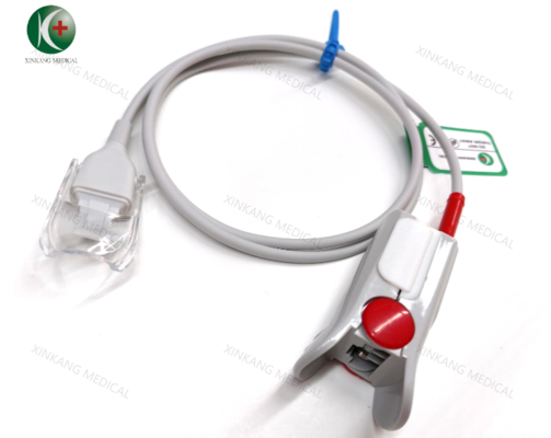 OEM-monitors Medische Spo2 sensor Volwassen vinger Type Soft 9 Pin