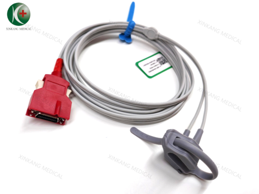 OEM-monitors Medische Spo2 sensor Volwassen vinger Type Soft 9 Pin