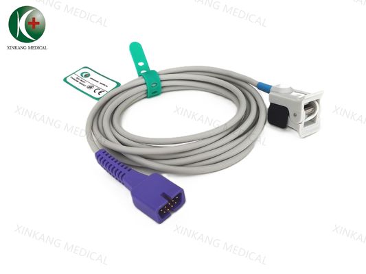 Συμφωνητικό NELLCOR 9Pin Oximax Πιεστή δακτυλίου παιδιού