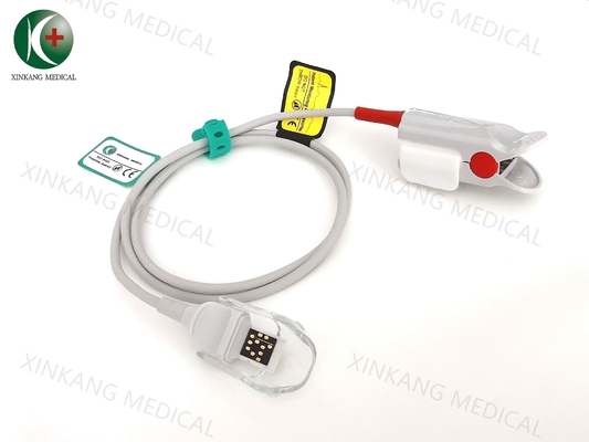8 Pin Connector επαναχρησιμοποιήσιμος αισθητήρας Spo2 με μήκος κύματος αισθητήρα 660/905