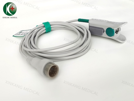 Desinfectante de alcohol Spo2 Cable de extensión de 7 pines Compatible con Mindray T5/T8
