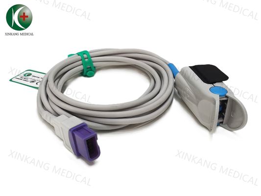Compatible Spacelabs 10pin Oximax Adult Finger clip with High Accuracy
