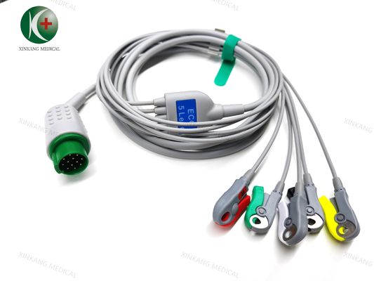 Compatible Biolight Mtype 12Pin ECG Cable