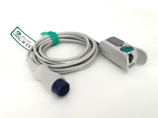 Medical Adult Finger Sp02 Sensor Compatible with Mindray Monitors