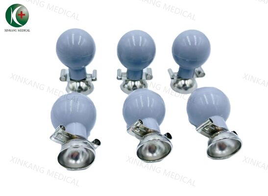Adult suction ball electrode (nickel-plated), compatible with 3.0 pins and 4.0 pins, gray suction ball