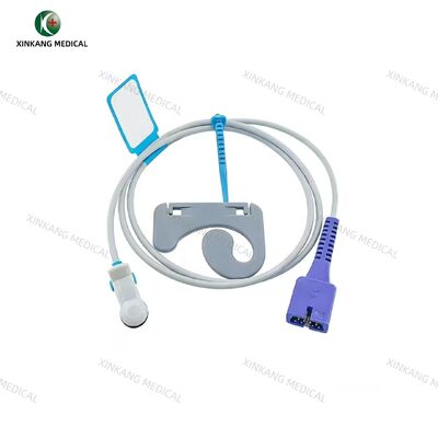 Compatible Nellcor 9 Pin Oximax Spo2 Sensor Adult Ear Clip 1M 