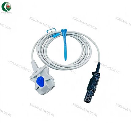 Compatible Ohmeda 7 Pin Direct Spo2 Sensor Adult Finger Soft 2.8M