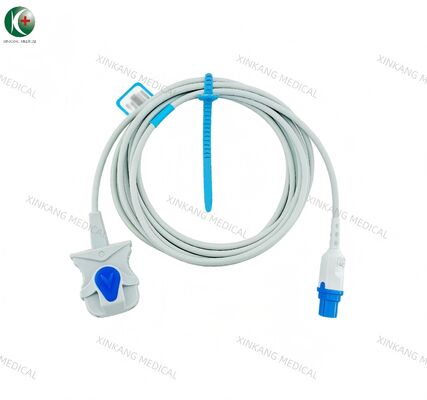 Compatible Siemens 7 Pin Direct Spo2 Sensor Adult Finger Soft 2.8M