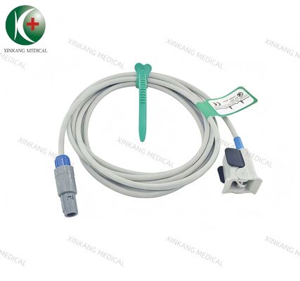 Compatible Mindray 6 Pin 40 Degree Direct Spo2 Sensor Pediatric Finger Clip 2.8M