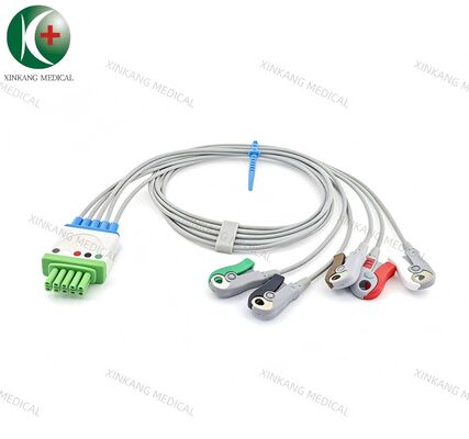 Compatible Datascope 5 Lead ECG Leadwire Clip Type AHA