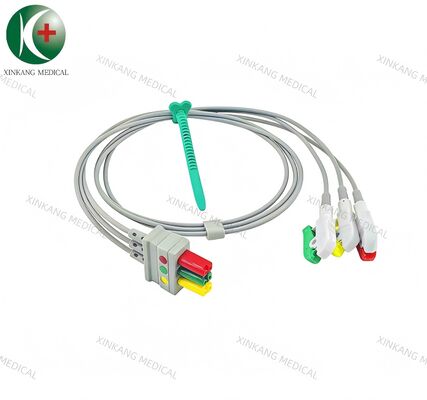 Compatible Mindray、Siemens 3 Lead ECG Leadwire Clip Type IEC