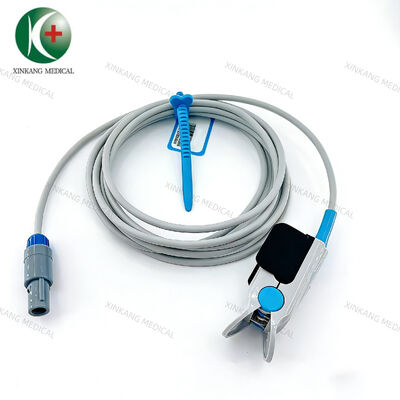 Compatible Datex Ohmeda SpO2 Sensor  Adult Finger Clip