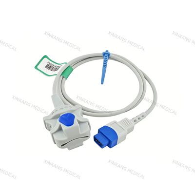 Compatible GE DB9 9 Pin Spo2 Sensor Adult Finger Soft 1M