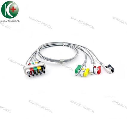 Compatible HP 5 Leads ECG Leadwire Clip Type IEC