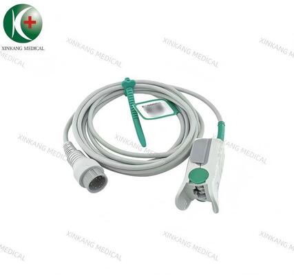 Compatible Hwatime 6 Pin  Direct Spo2 Sensor Adult Finger Clip 2.8M