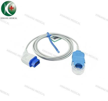 Compatible Nihon Kohden 14 Pin Spo2 Extension Cable to Nihon Kohden DB9 2M