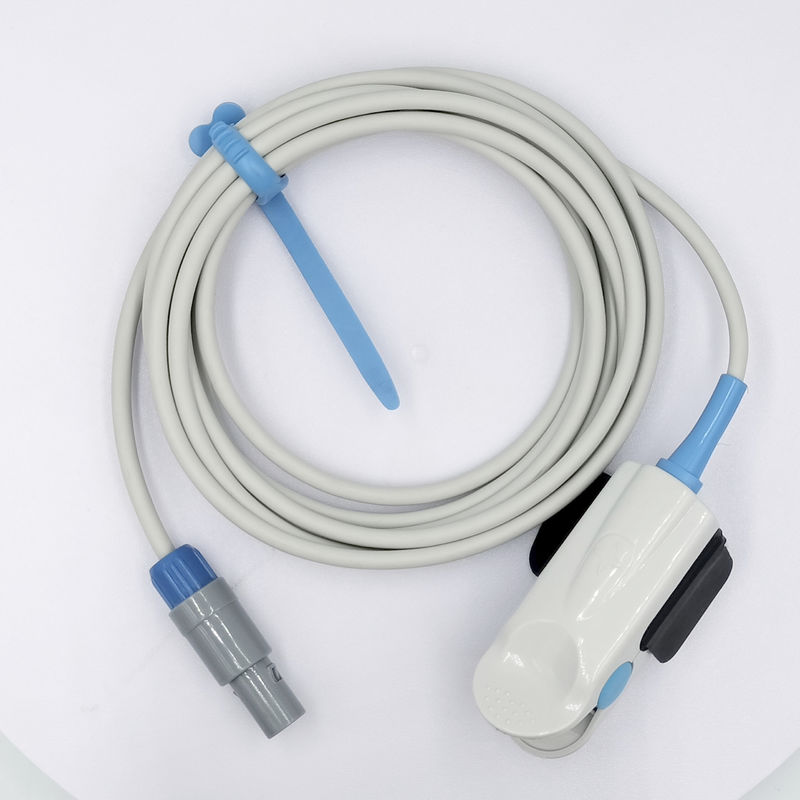Compatible Mindray 6pin 40Degree spo2 sensor Adult finger clip